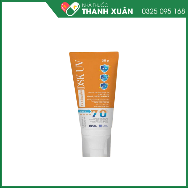 Sữa chống nắng DSK UV Chống nắng, hạn chế quá trình lão hóa da sớm